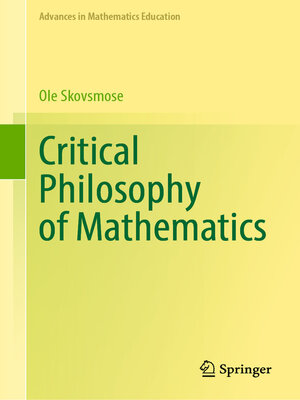 cover image of Critical Philosophy of Mathematics
